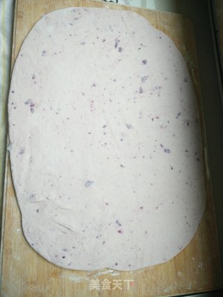 Purple Sweet Potato Multi-layer Steamed Bun recipe