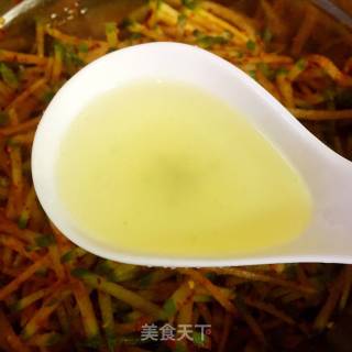 Stir Green Radish Shreds recipe
