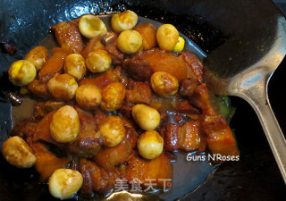 Braised Pork with Quail Eggs recipe