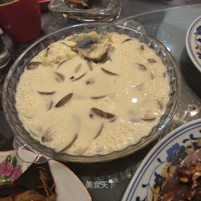 Clam Steamed Egg recipe