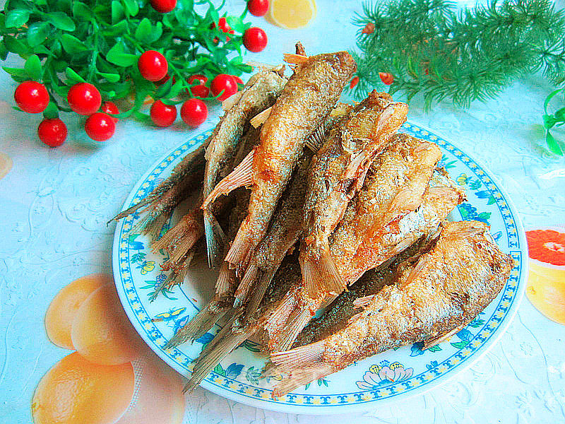 Fried Small River Fish recipe