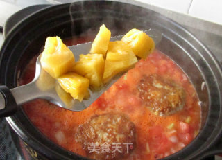 【jiangsu】lion Head in Tomato Sauce recipe