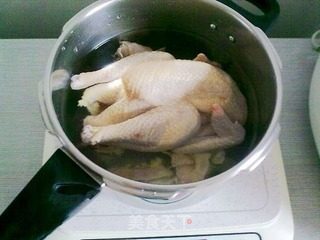 The Practice of White Sliced Chicken recipe