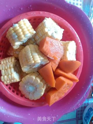 Chicken and Corn Carrot Soup recipe