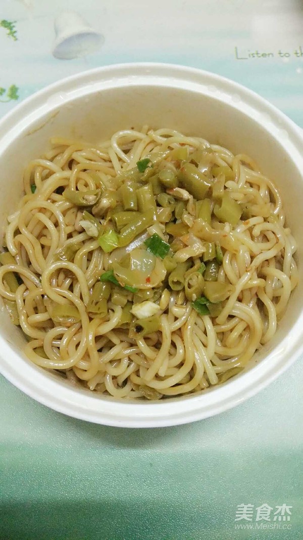 Mustard Noodles with Capers recipe