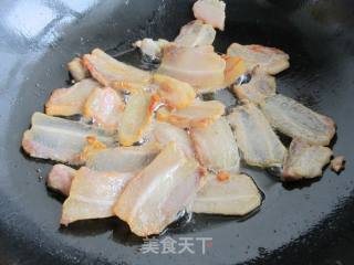 Stir-fried Bacon with Double Pepper recipe