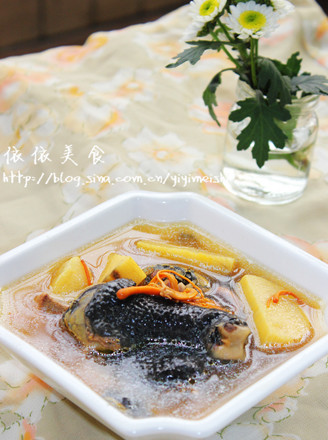 Yam Black Chicken Soup recipe