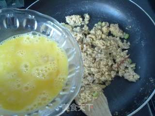 Fried Fish Roe with Egg recipe