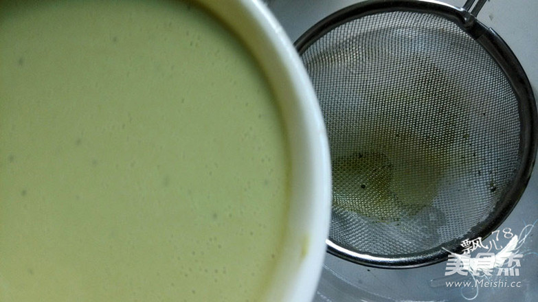 Matcha Mango Sticky Rice Cake recipe