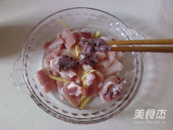 Steamed Pork with Shrimp Paste recipe