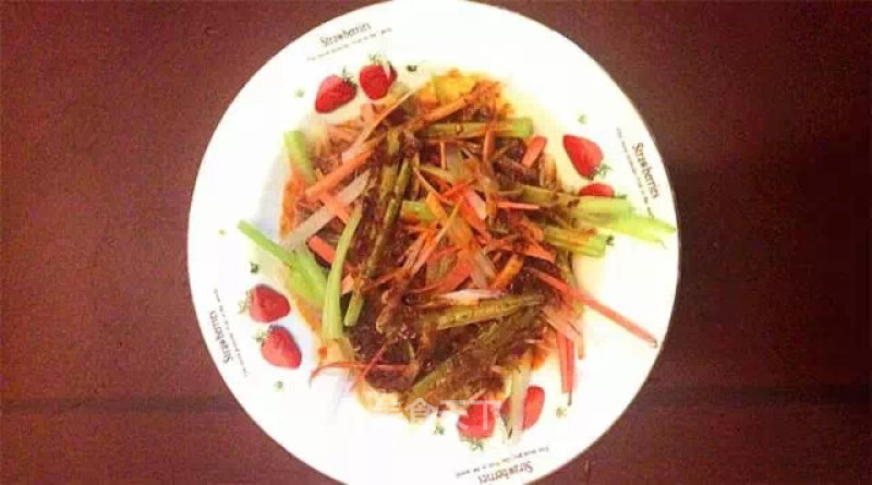 Three Shreds of Cold Salad, A Refreshing and Spicy Cold Dish recipe