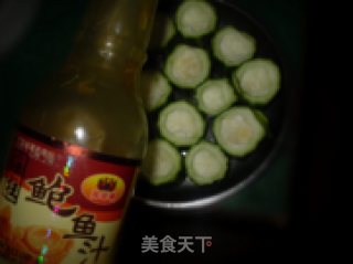 Steamed Loofah with Abalone Sauce and Garlic recipe