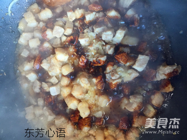 Beijing Style Diced Pork Fried Sauce recipe