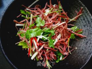 Shredded Beef with Cold Dressing recipe