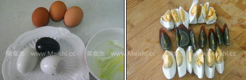 Three Color Steamed Egg & Curry Chicken Drumstick Rice recipe