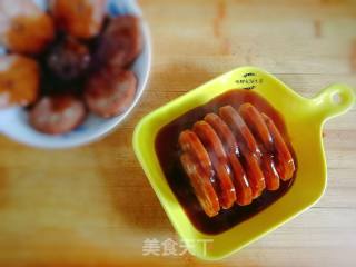 Sweet and Soft Glutinous Rice Lotus Root recipe