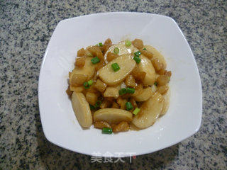 Stir-fried Rice Cake with Dried Radish recipe