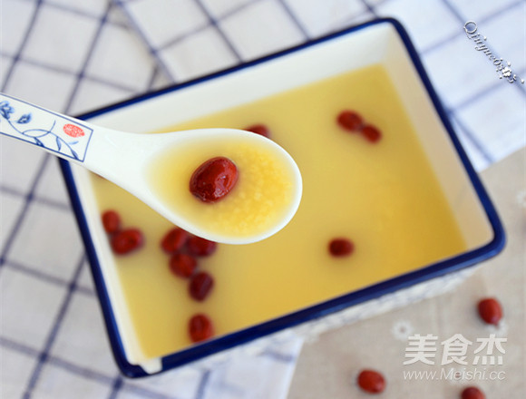 Red Date Millet Congee recipe