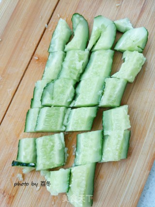 Asparagus with Cucumber recipe