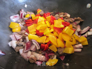 Curry Beef Boiled Spaghetti recipe