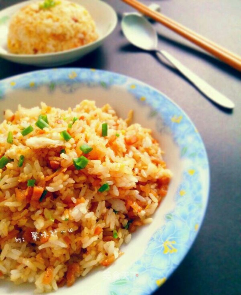 Fried Rice with Dried Vegetables recipe