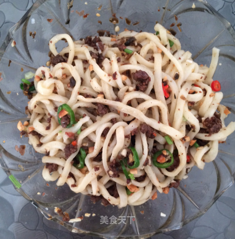 Beef Noodles with Raw Pepper recipe