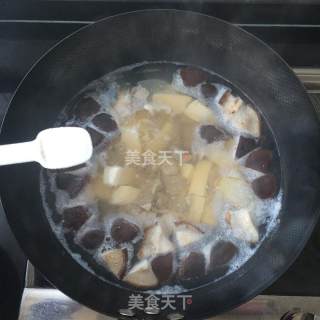 Fresh Mushroom Tofu Soup recipe