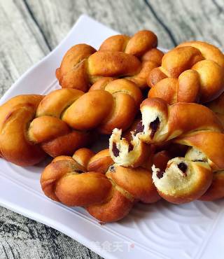 Bean Paste Stuffing Twist recipe