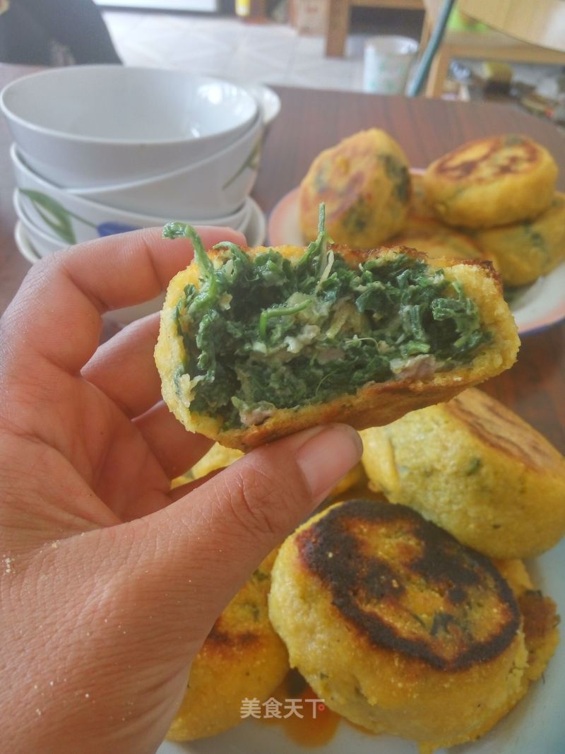 #春食野菜香# Wild Vegetables Stuffed Pastry recipe