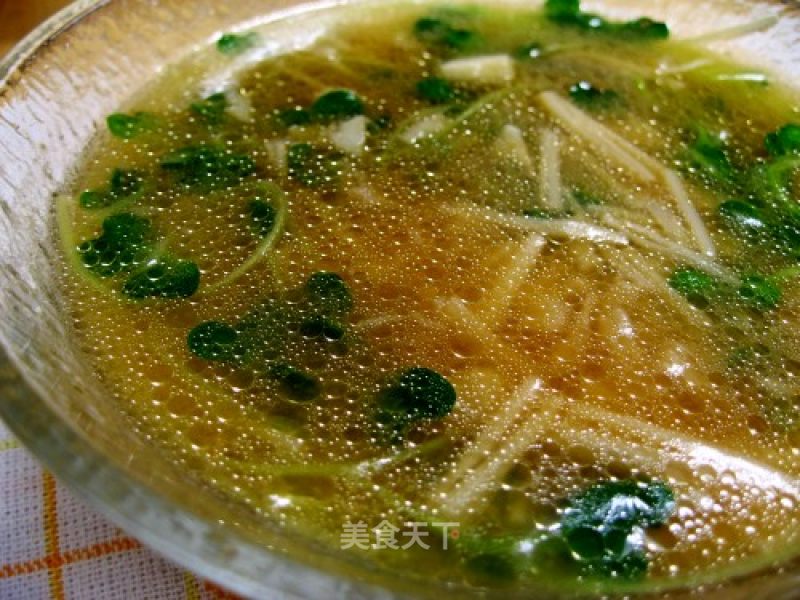 Fish Bone Miso Soup recipe