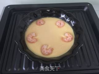 #trust之美#shrimp Steamed Egg recipe