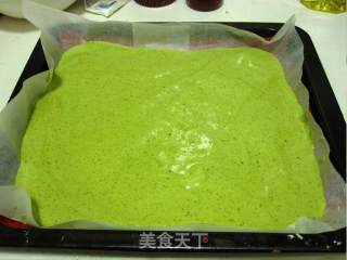 Matcha Red Bean Roll recipe
