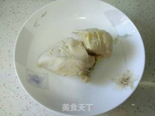 Spicy Chicken Shredded with Cold Sauce recipe