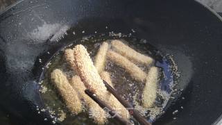 Crispy Sesame Sticks recipe