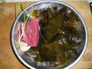 Korean Beef Seaweed Soup recipe