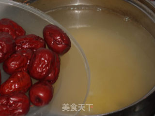 Red Dates, Barley, Millet Congee recipe