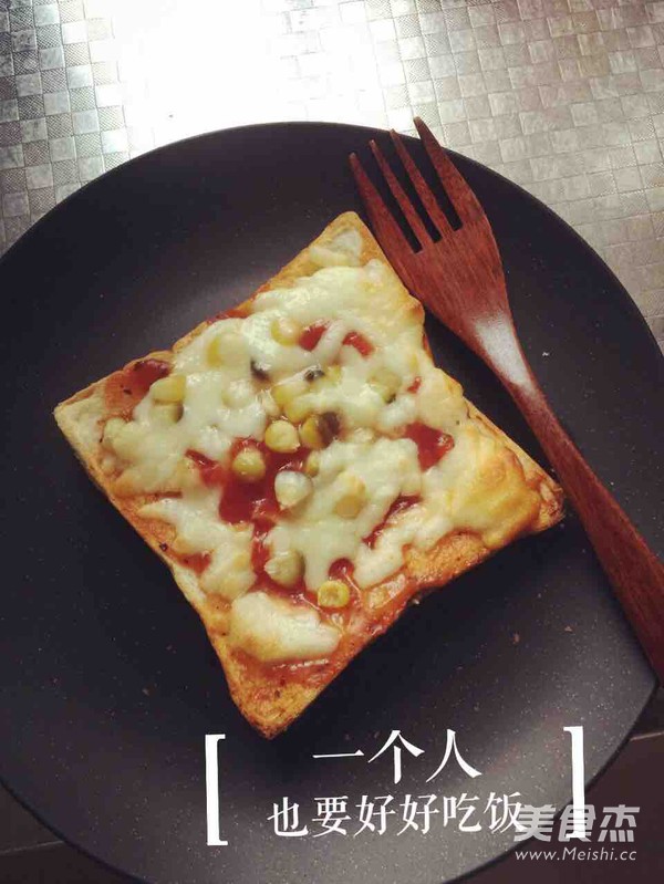 Toast Pizza Quick Pizza recipe