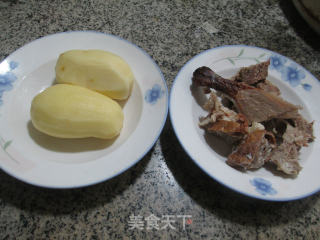 Duck Bone Potato Soup recipe