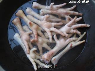 Chicken Feet with Chopped Pepper recipe