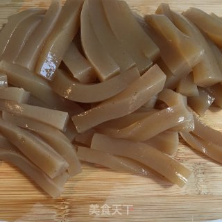 Mustard with Konjac recipe