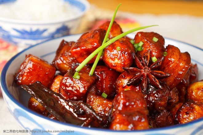 The Most Beautiful Braised Pork and Tiger Egg [mi Er Qiao's Seven-flavored Kitchen Episode 8] A Stew that is Not Only A Stomach But Also A Heart recipe