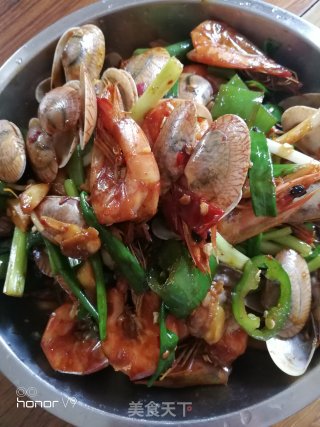 Hot Pot Seafood recipe