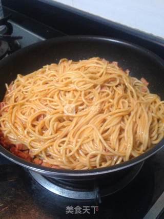 Spaghetti with Bacon recipe