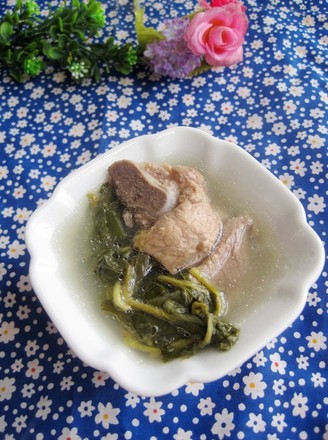 Pork Ribs Soup with Houttuynia Cordata