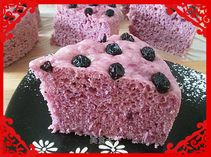 Purple Qi Donglai——purple Sweet Potato Cake recipe