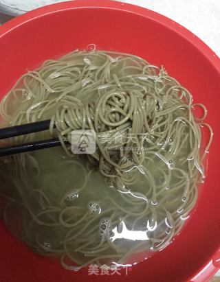 Egg Fried Tartary Soba Noodles recipe