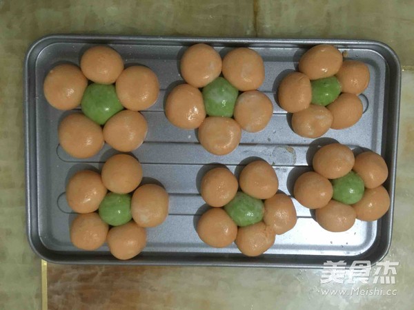Upgraded Fruit and Vegetable Juice Flower Glutinous Rice Balls recipe