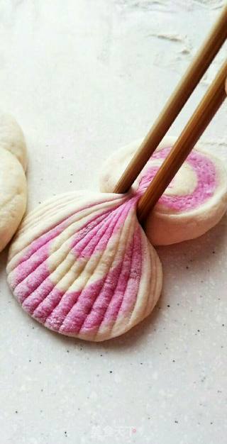 Colorful Shell Buns recipe