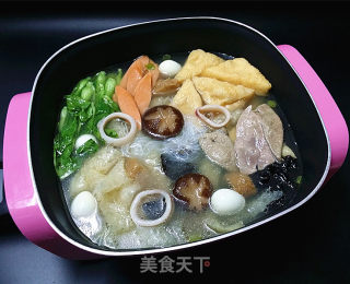 #trust之美#assorted Hot Pot in Clear Soup recipe