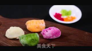 High-value Colored Dumplings recipe